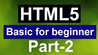 Download the video "HTML5 Tutorial For Beginners - part 2 - webcoachbd"