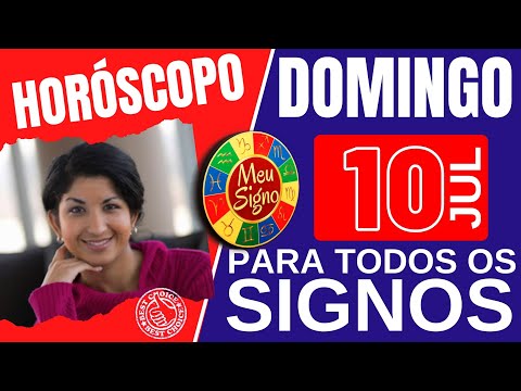 #meusigno HOROSCOPO DO DIA DE HOJE ⭐ DOMINGO 10 DE JULHO DE 2022 l PREVISÕES PARA TODOS OS SIGNOS