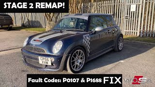 Mini Cooper S R53 Stage 2 | P0107 & P1688 Fault code FIX!
