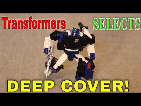 Transformers Generations Selects Deep Cover - GotBot True Review NUMBER 845
