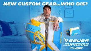 Check out my new CUSTOM Bauer Supreme Fuse Gear! | Unboxing and First LOOK!