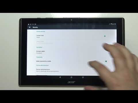 How to Clear Credentials on ACER B3-A40 Iconia One 10 – Remove All Certificates