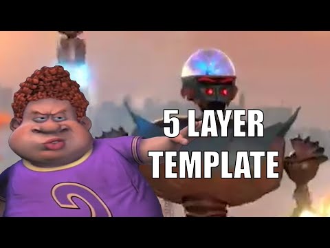 Snotty Boy Glow Up Template Ultimate Edition (5 levels)