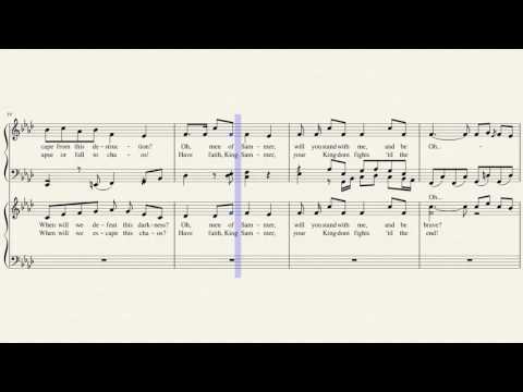 Sammer's Kingdom [Piano, with Lyrics]