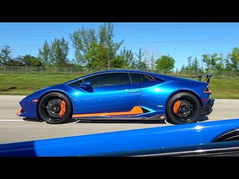 SUPERCARS BLASTING - ACCELERATIONS, REVS, LOUD SOUNDS (ULTIMAE, SV, McLaren 720S, Ferrari 812, 488)