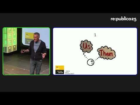 Video Thumbnail: re:publica 25: Bart Brandsma - Us versus them: what to do when polarisation strikes?