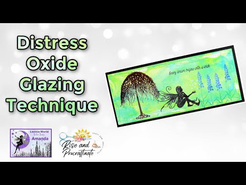 Lavinia World - Distress Glazing Technique on a Slimline