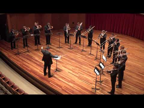 Bruckner - Inveni David - CSU Schwob Trombone Ensemble with organ