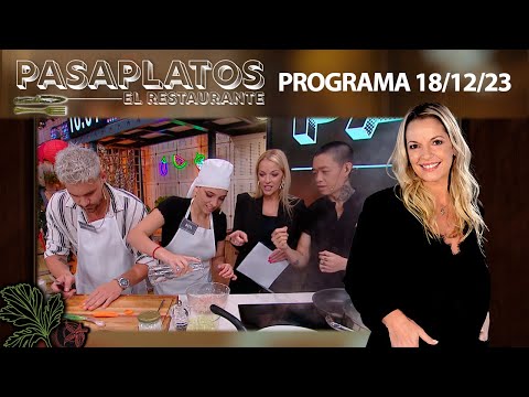 PASAPLATOS "El Restaurante" - Programa 18/12/23