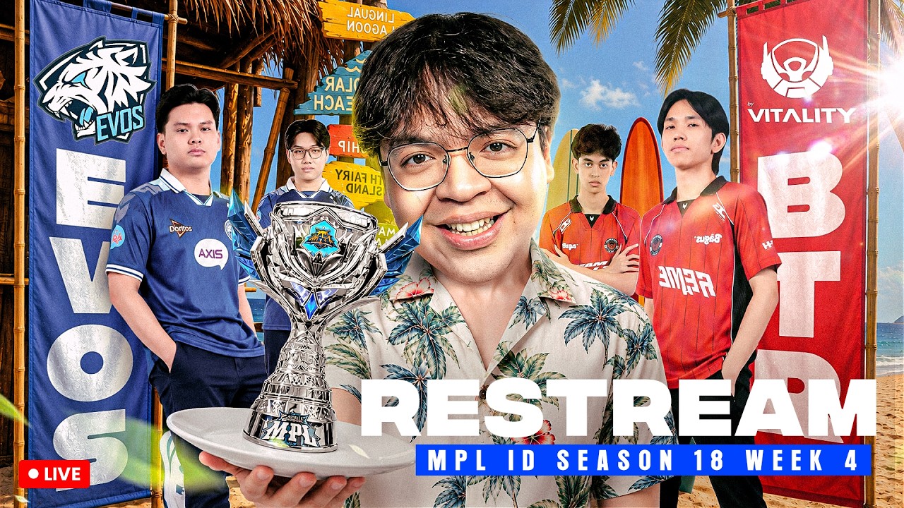 ⚔️ RESTREAM KING EVOS VS BTR ⚔️ TOP UP DI OURASTORE.COM