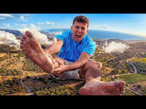 What's it like to cross a country barefoot?