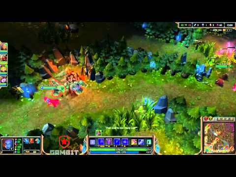 Diamondprox plays Evelynn jungle vs Jarvan IV