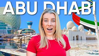 First Time in ABU DHABI 🇦🇪 We Were NOT Ready for This!