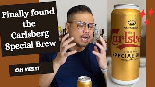 CARLSBERG SPECIAL BREW REVIEW! Finally Managed to get my hands on one!