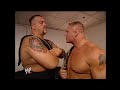 Brock Lesnar The Big Show Backstage Segment 10 23 2003