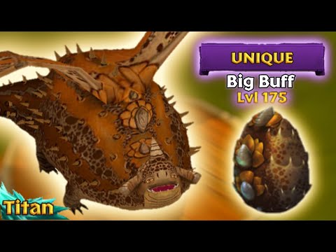 Big Buff (Unique Buffalord) Max Level 175 Titan Mode | Dragons: Rise of Berk