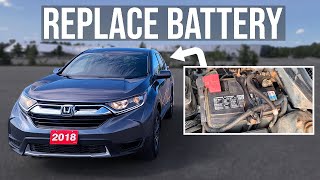How to [EASILY] Replace the Battery - Honda CR-V (2017-2022)