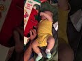 Great Grandpa Shows Gracie Tickle Me Elmo 9 Weeks 1 Day Old