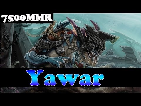 Dota 2 - Yawar 7500 MMR Plays Slark Vol 2 - Ranked Match Gameplay