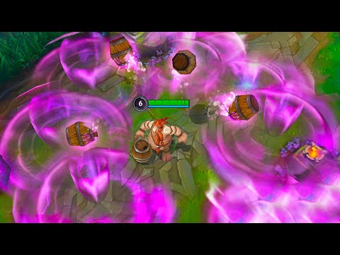 THE POWER OF 200IQ GRAGS ULT - Tricks & Exploits - Wild Rift Gragas Montage & Gragas Guide