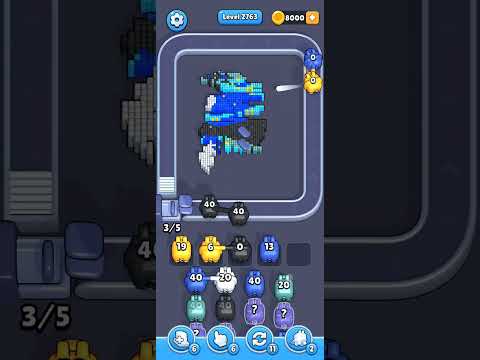 Pixel Flow Level 2763 Walkthrough