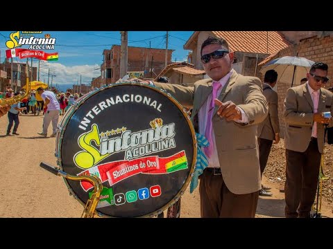 BANDA INTERNACIONAL SINFONIA ACOLLINA “SHUNTINOS DE ORO” - MIX SALAY MODERNO 2024