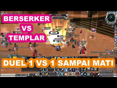 Duel BERSERKER VS TEMPLAR RF Online Classic server omega - bellato vs cora - dian pratama rf