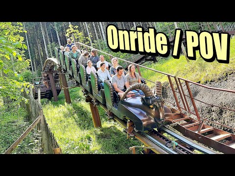 Gipfelstürmer / Berg-Achterbahn (Onride) Video Freizeitpark Ruhpolding 2024