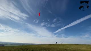 Spiderkites Lycos 3.0 PS bei 10-12 km/h Wind