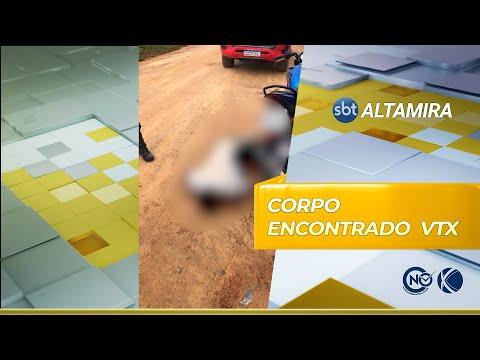 Corpo é encontrado por moradores em estrada de Vitória do Xingu (PA) | SBT Altamira