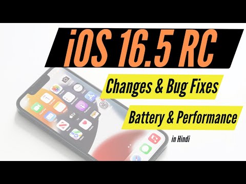 iOS 16.5 RC I iOS 16.5 Release Candidate Changes and Bug Fixes in Hindi I TechnoaddictsIndia