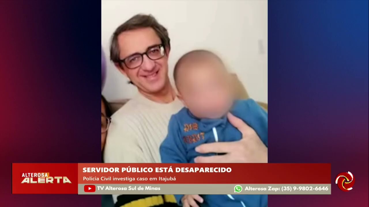 Família procura servidor público desaparecido em Itajubá