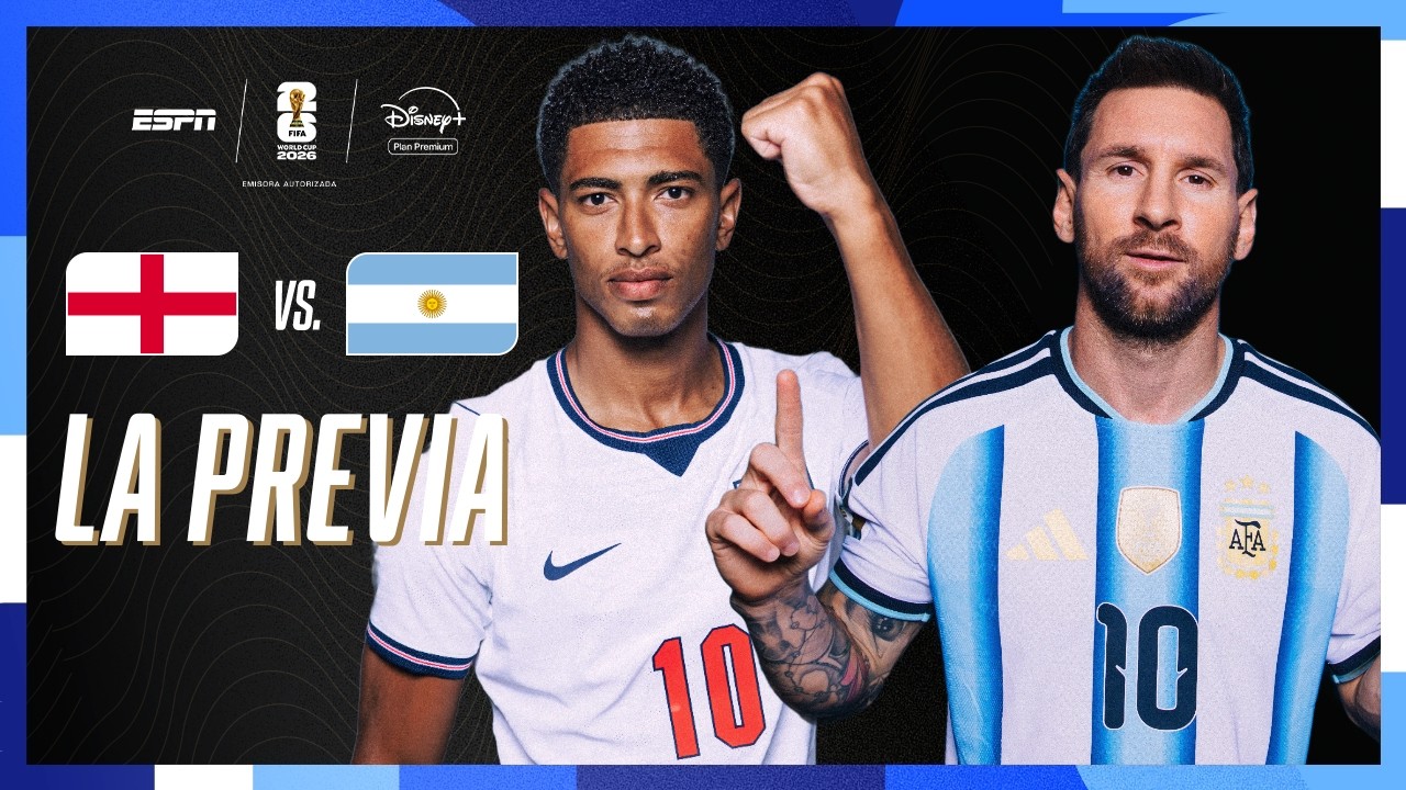 🔴 EN VIVO | INGLATERRA VS. ARGENTINA  | SEMIFINALES | MUNDIAL 2026