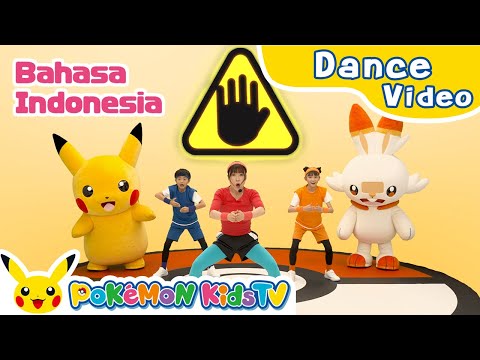 Here and There a Boing (Indonesian ver.) | Kids Dance Song | Pokémon Song | Pokémon Kids TV​