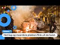 Feest en rellen na winst Marokko op WK voetbal