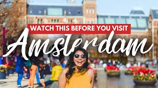 AMSTERDAM TRAVEL TIPS FOR FIRST TIMERS | 30+ Must-Knows Before Visiting Amsterdam + What NOT to Do!