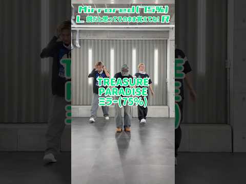 【ミラー75%】TREASURE - PARADISE