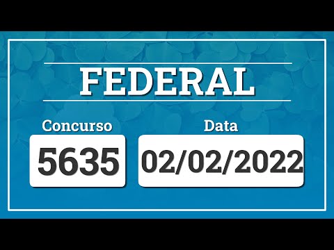 Capa de LOTERIA FEDERAL 5635