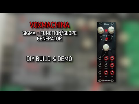 Voxmachina Sigma Function/Slope Generator Module DIY Build & Demo - Eurorack Modular Synth DIY - #3