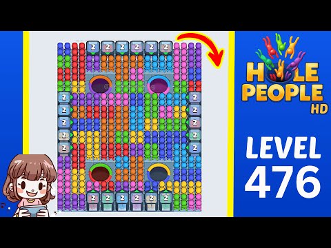 Hole People Level 476 Solution Walkthrough