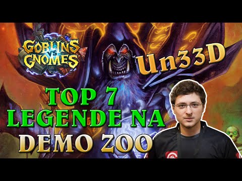 Hearthstone : TOP 7 Légende NA - Démo Zoo GvG avec Un33D