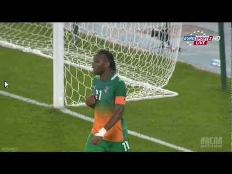 Full HD Ivory Coast VS Egypt (4-2) 14/01/13 All Goals And Full Highlights International January 2013