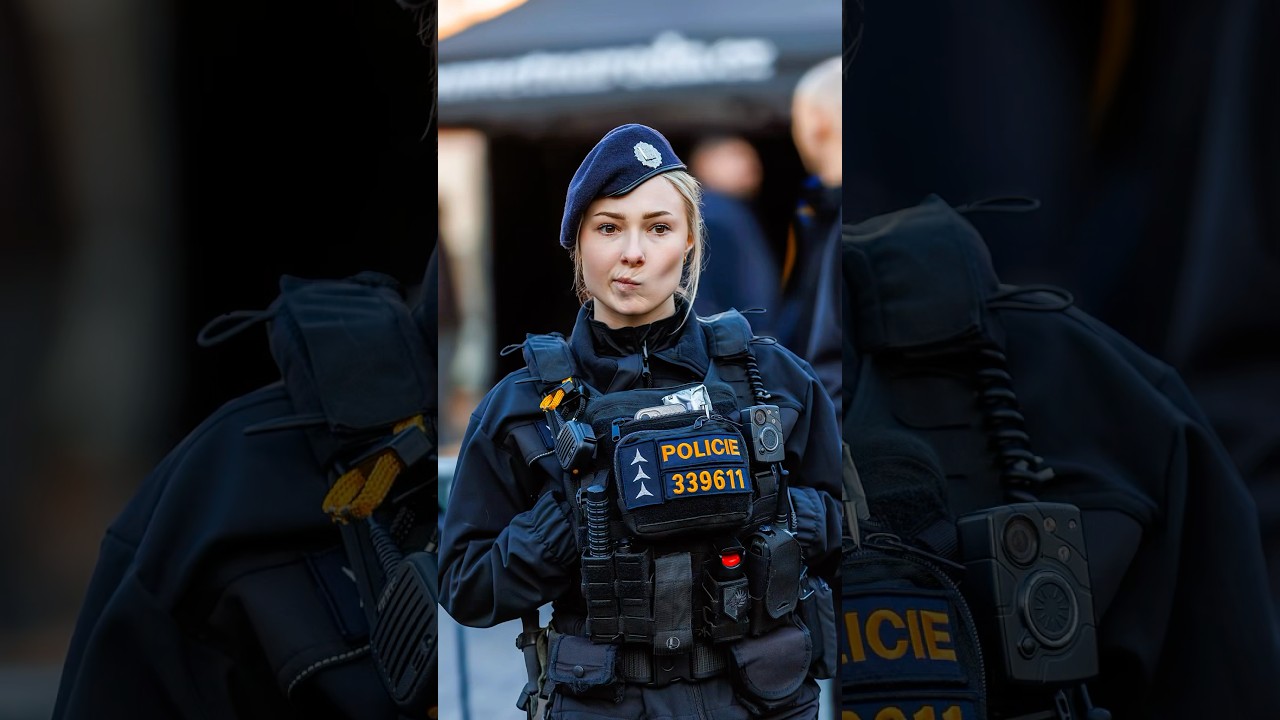 Met a beautiful Policewoman🙂#streetphotography