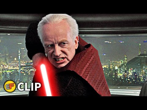 Mace Windu vs Palpatine - "I am The Senate" | Star Wars Revenge of the Sith (2005) Movie Clip HD 4K
