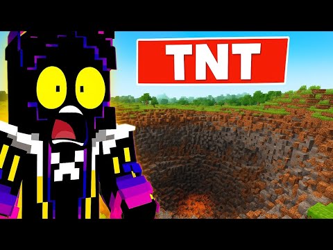 🔥Provo la tnt più forte di Minecraft🔥#minecraft #minecraftmods 