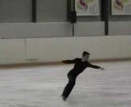 Yannick Ponsero - SP practice - EC 2007 Warsaw