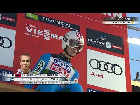 Ski Flying World Championship 2020 - round 2 of 2 (Norwegian commentary)