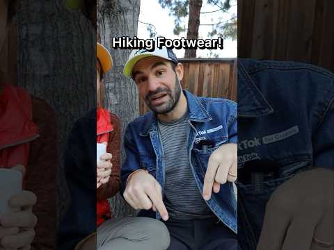 Hiking boots vs. trail runners for backpacking!
