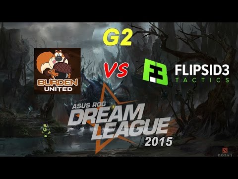 Flipsid3 Tactics vs Burden United game 2 - Aus DreamLeague S3 2015