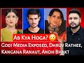 Godi Media Exposed | Dhruv Rathee | Kangana Ranaut | Andh Bhakt | Mr Reaction Wala